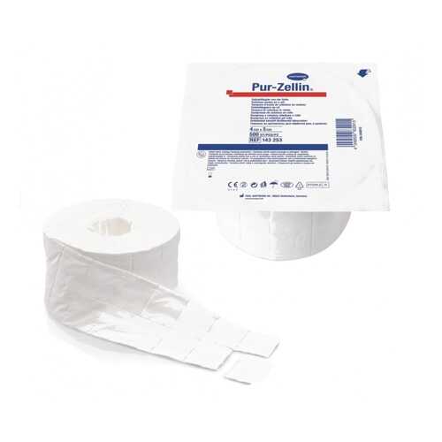 Тампоны-подушечки Pur-zellin steril из крепированной бумаги 4 х 5 см 1 х 500 шт. в Аптека Озерки