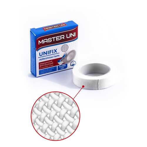 Пластырь Master Uni Unifix фиксирующий на тканевой основе 1 х 500 см в Аптека Озерки