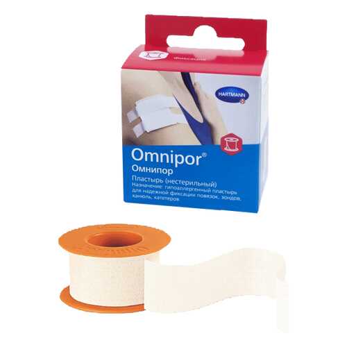 Пластырь Omnipor фиксирующий 2,5 см х 5 м 1 шт. в Аптека Озерки