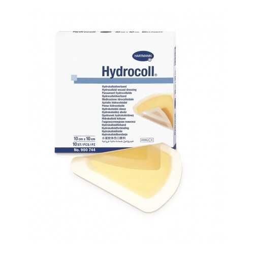 Повязка Hydrocoll гидроколлоидная самофиксирующаяся 10 х 10см 10 шт. в Аптека Озерки