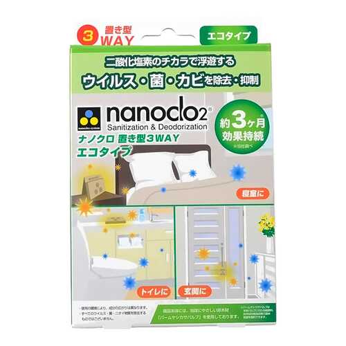 Блокатор вирусов NANOCLO2 для помещений в Аптека Озерки