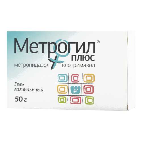 Метрогил Плюс гель ваг.50 г+аппликатор 10 шт. в Аптека Озерки