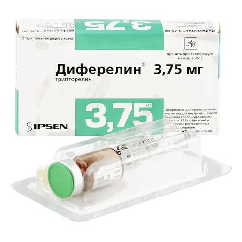 Диферелин лиофилизат 3.75 мг в Аптека Озерки