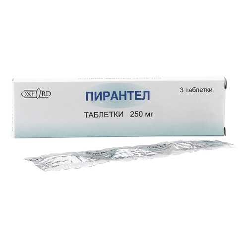 Пирантел таблетки 250 мг 3 шт. Polpharma в Аптека Озерки