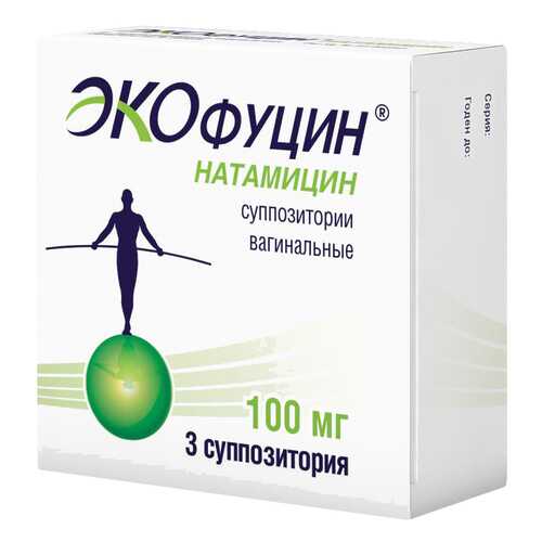 Экофуцин суппоз.вагин.100 мг №3 в Аптека Озерки