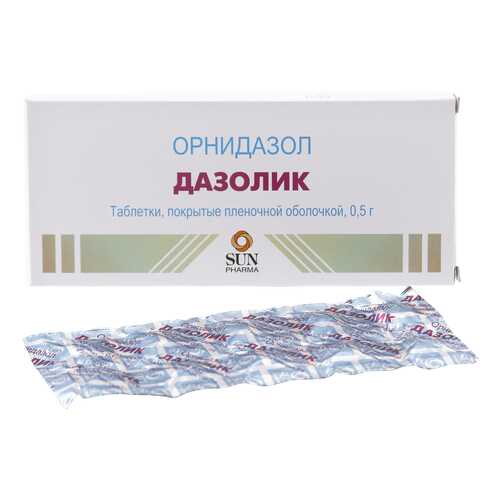 Дазолик таблетки 500 мг 10 шт. в Аптека Озерки