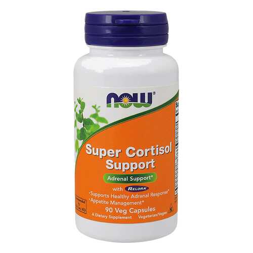 Для нервной системы NOW Super Cortisol Support 90 капсул в Аптека Озерки