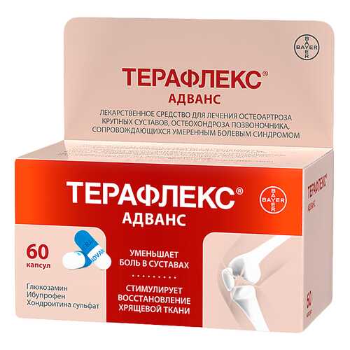 Терафлекс Адванс капсулы 60 шт. в Аптека Озерки