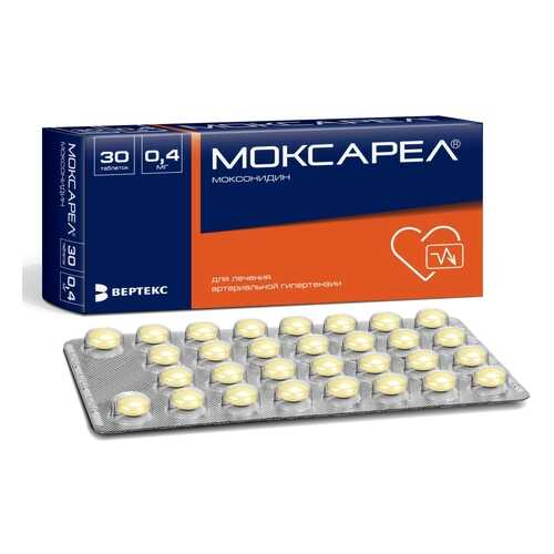 Моксарел таблетки 0,4 мг 30 шт. в Аптека Озерки
