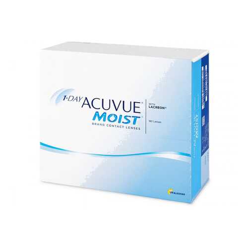 Контактные линзы 1-Day Acuvue Moist 180 линз R 9,0 -5,25 в Аптека Озерки