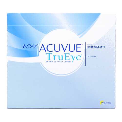 Контактные линзы 1-Day Acuvue TruEye 180 линз R 8,5 +5,25 в Аптека Озерки