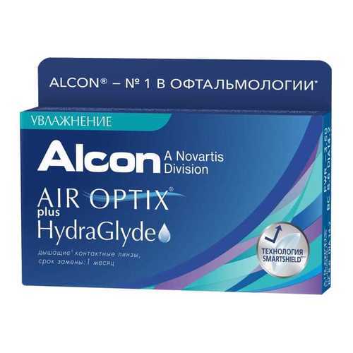 Контактные линзы Air Optix plus HydraGlyde 6 линз +8,00 в Аптека Озерки
