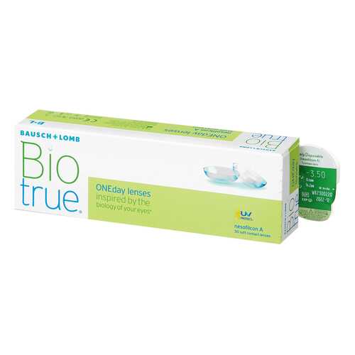 Контактные линзы Biotrue ONEday 30 линз -2,25 в Аптека Озерки