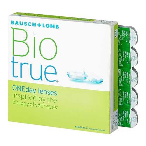 Контактные линзы Biotrue ONEday 90 линз +5,00 в Аптека Озерки
