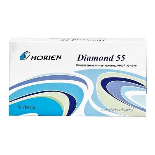 Контактные линзы Diamond 55 6 линз R 8,6 -6,00 в Аптека Озерки