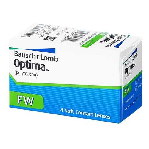 Контактные линзы Optima FW 4 линзы R 8,4 -2,00 в Аптека Озерки