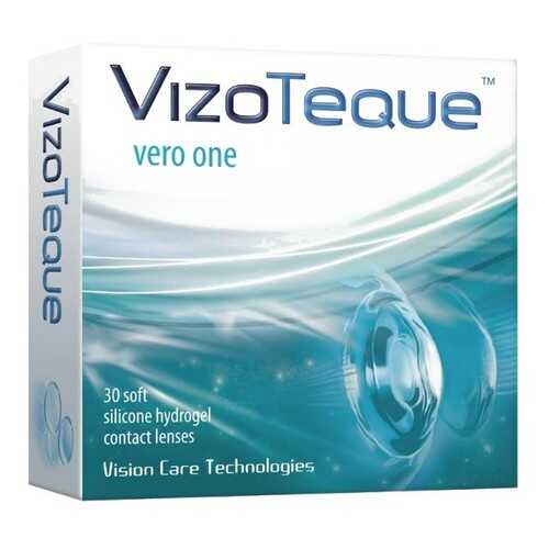 Контактные линзы Vizoteque Vero One 30 линз R 8,6 -1,25 в Аптека Озерки