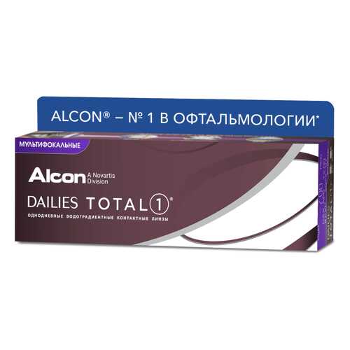 Контактные линзы Dailies Total1 Multifocal 30 линз High +2 R 8,5 +3,00 в Аптека Озерки