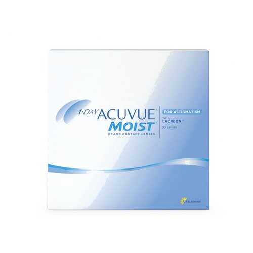 Контактные линзы 1-Day Acuvue Moist for Astigmatism 90 линз -2,00/-1,25/20 в Аптека Озерки