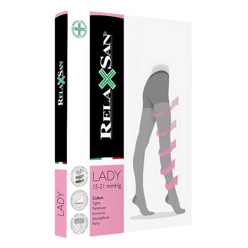 Чулки компрессионные Relaxsan stay-ap lady 70 den 1 кл. компрессии р.2 черный в Аптека Озерки
