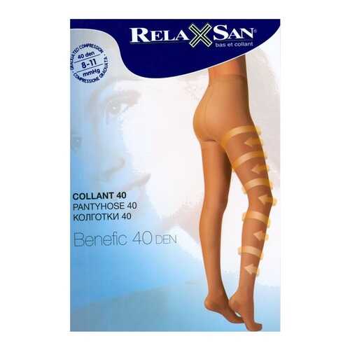 Колготки компрессионные Relaxsan Collant 140 den р.2 телесные в Аптека Озерки
