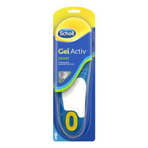 Стельки для обуви Scholl gelactiv sport для мужчин р.42-47 в Аптека Озерки