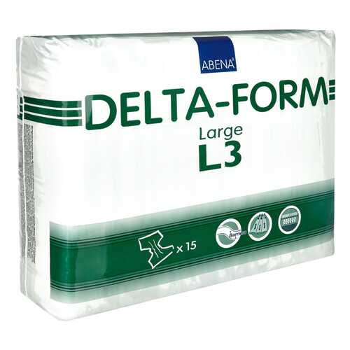 Подгузники для взрослых L3, 15 шт. Abena Delta-Form в Аптека Озерки