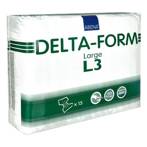Подгузники для взрослых L3, 15 шт. Abena Delta-Form в Аптека Озерки