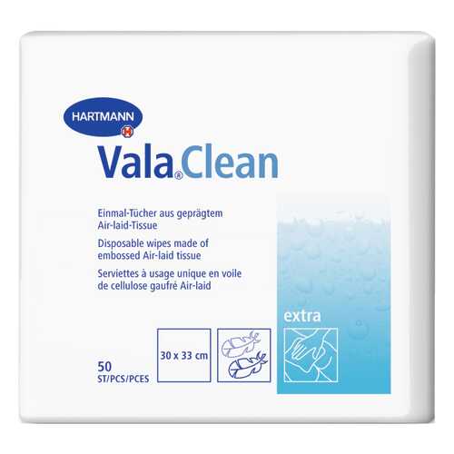 Одноразовые салфетки, 30х33 см, 50 шт. Vala Clean Extra в Аптека Озерки