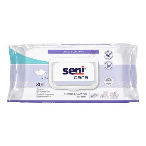 Влажные салфетки Seni Care 80 шт в Аптека Озерки