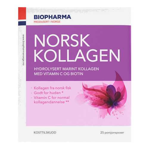 Морской коллаген Norsk Kollagen Biopharma саше 25 шт. в Аптека Озерки