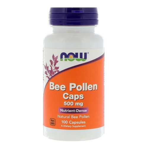Добавка для здоровья NOW Bee Pollen 100 капс. натуральный в Аптека Озерки