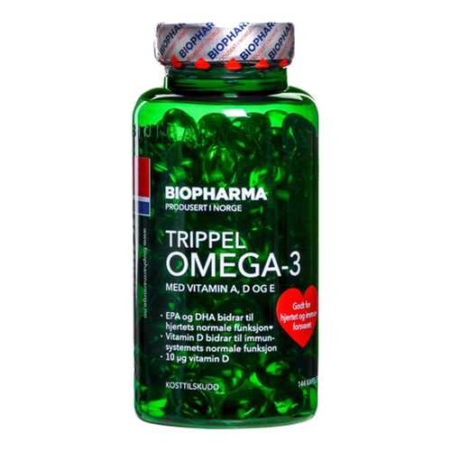 Тройная Омега-3 Biopharma капсулы 144 шт. в Аптека Озерки